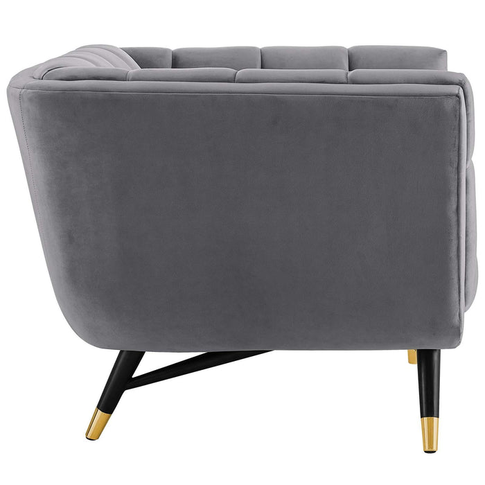 Adept Performance Velvet Armchair