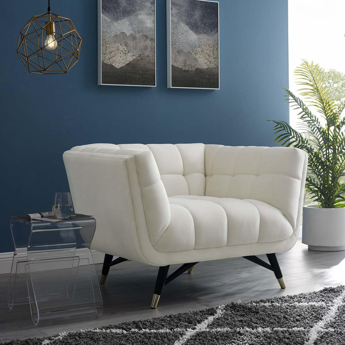 Adept Performance Velvet Armchair