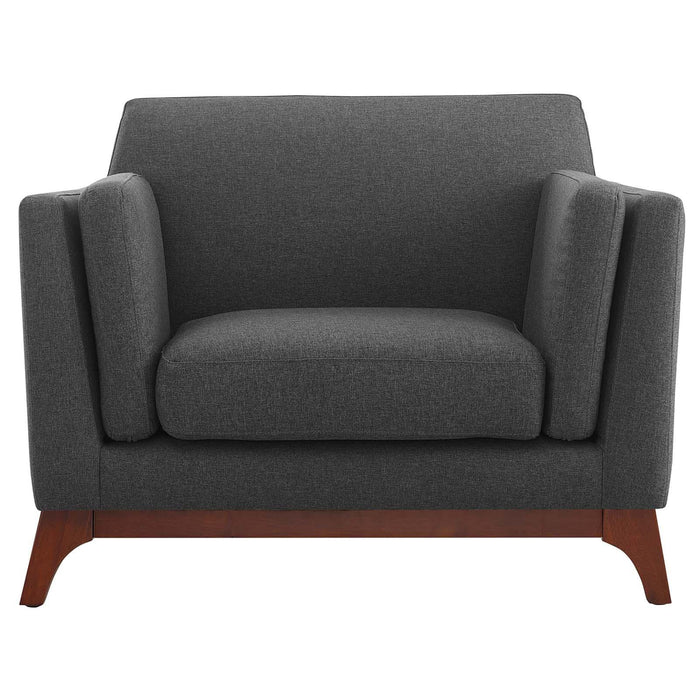 Chance Upholstered Fabric Armchair