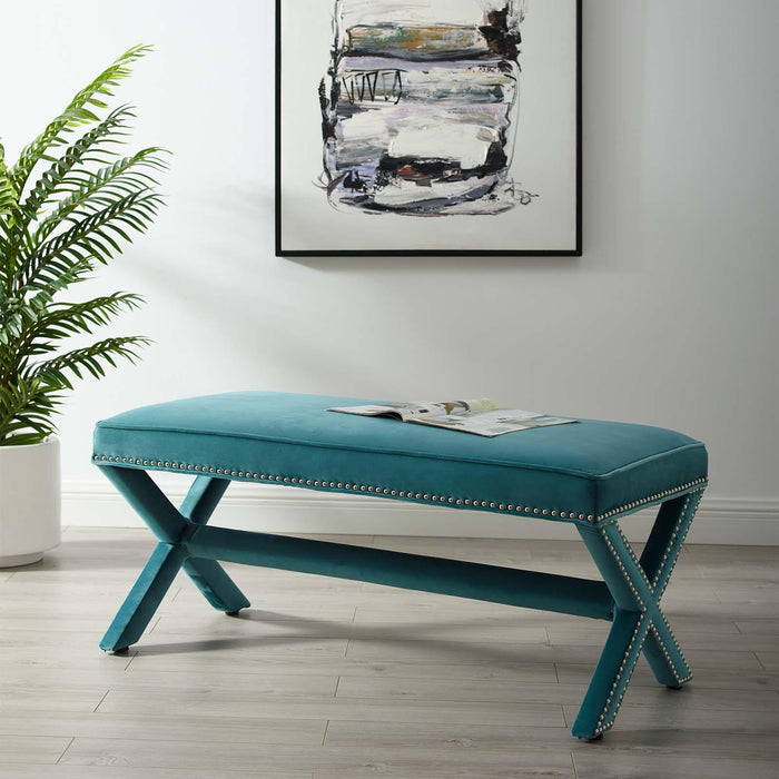 Rivet Performance Velvet Bench