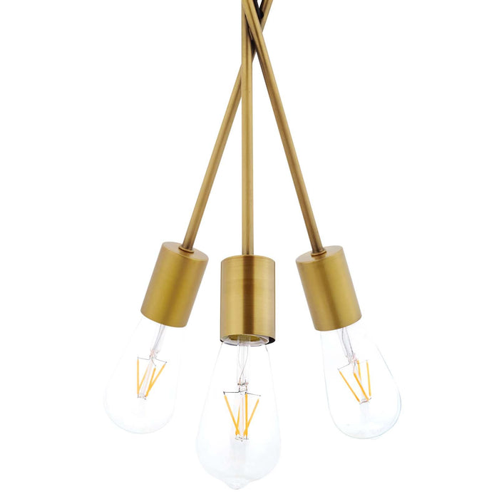 Strive Brass Pendant Chandelier