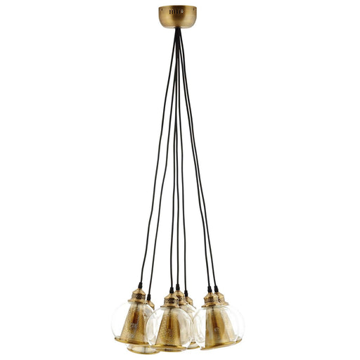 peak-brass-cone-and-glass-globe-cluster-pendant-chandelier