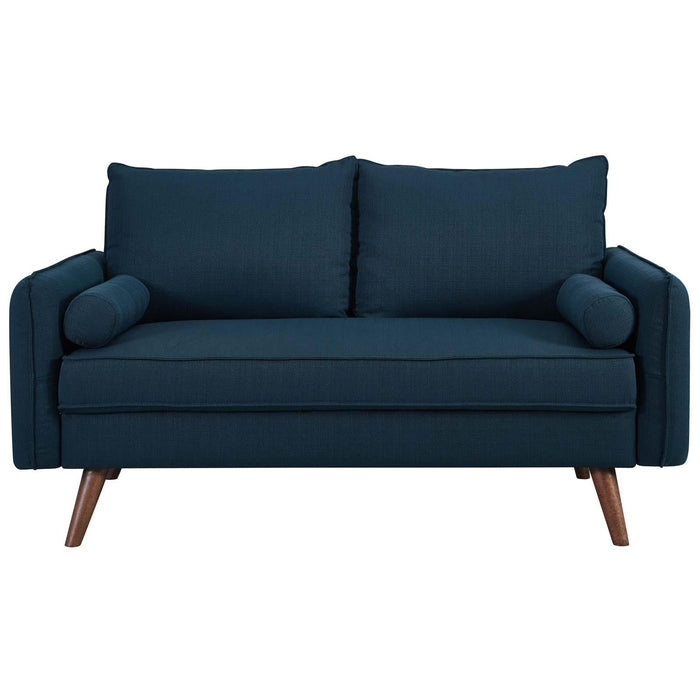 Revive Upholstered Fabric Loveseat