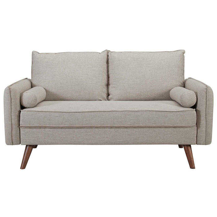 Revive Upholstered Fabric Loveseat