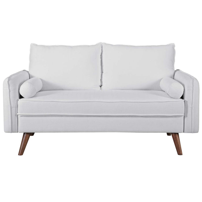 Revive Upholstered Fabric Loveseat