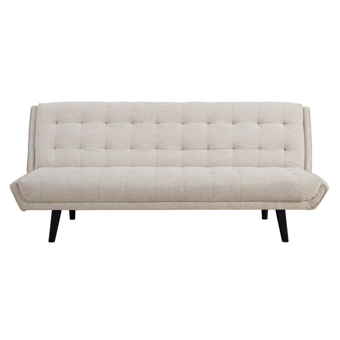 Glance Tufted Convertible Fabric Sofa Bed