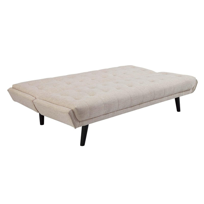 Glance Tufted Convertible Fabric Sofa Bed