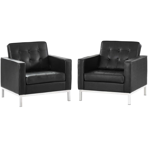 loft-2-piece-leather-armchair-set