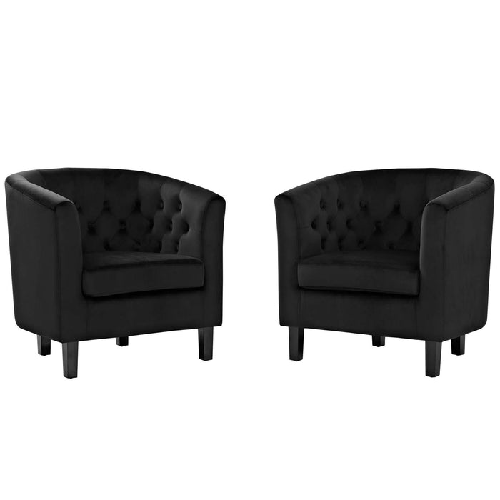 Prospect 2 Piece Performance Velvet Armchair Set image