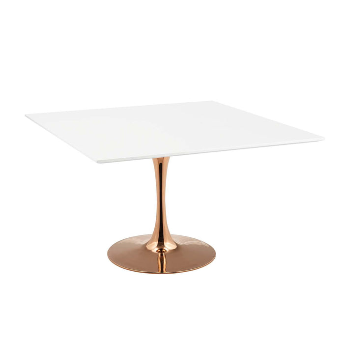 Lippa 47" Square Wood Top Dining Table