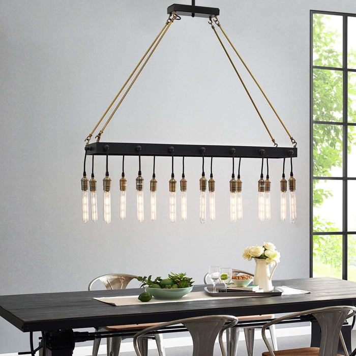 Demarcate Modern Farmhouse Pendant Chandelier