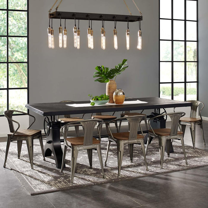 Demarcate Modern Farmhouse Pendant Chandelier