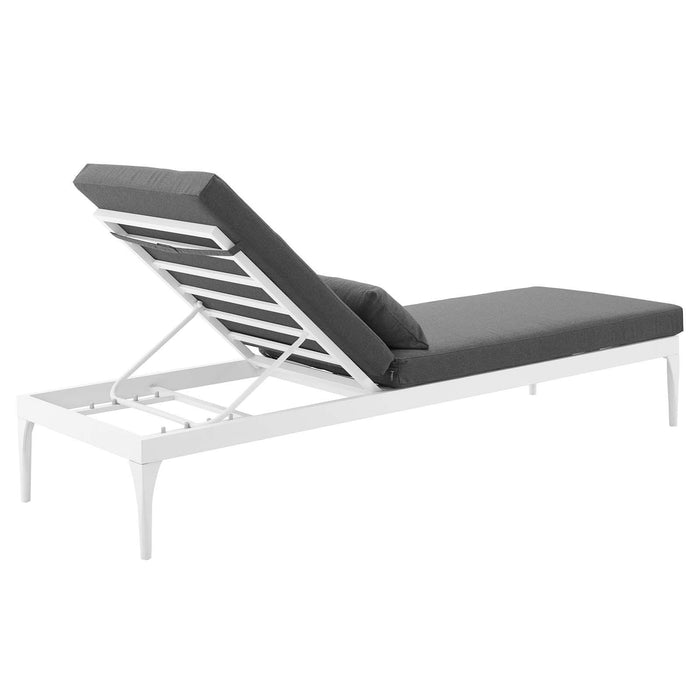 Perspective Cushion Outdoor Patio Chaise Lounge Chair