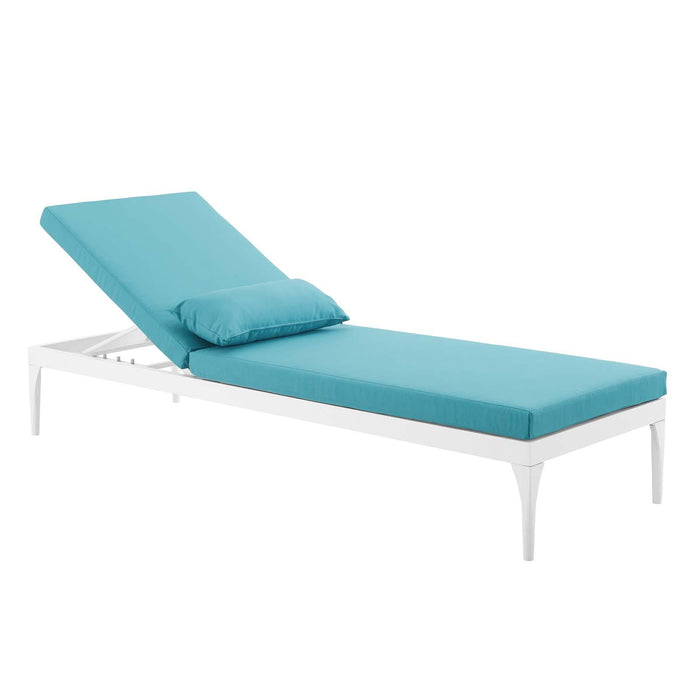 Perspective Cushion Outdoor Patio Chaise Lounge Chair