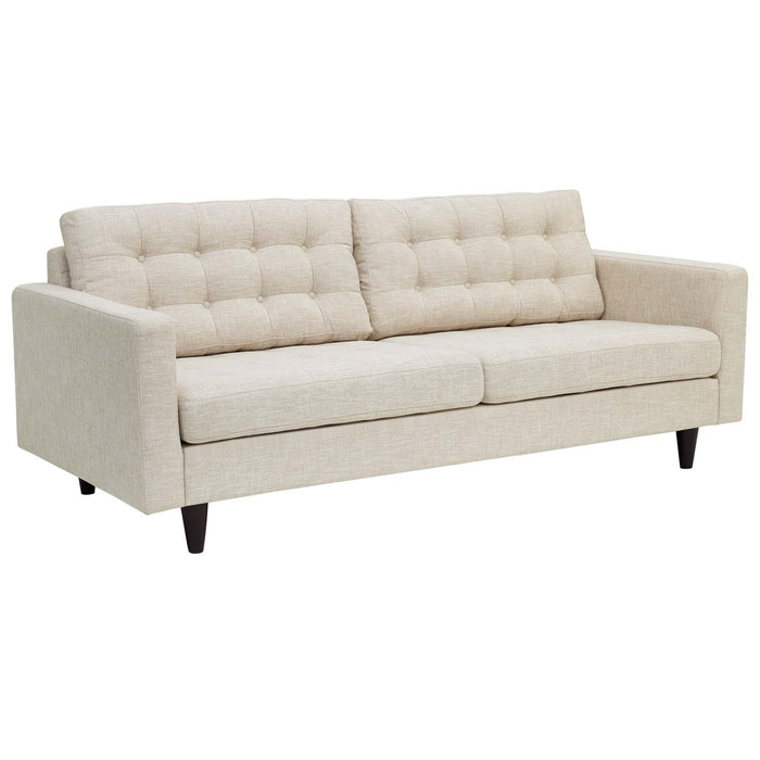 Empress Upholstered Fabric Sofa