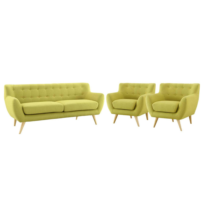 Remark 3 Piece Living Room Set