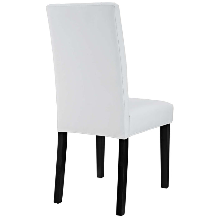 Confer Dining Side Chair Vinyl Set of 2