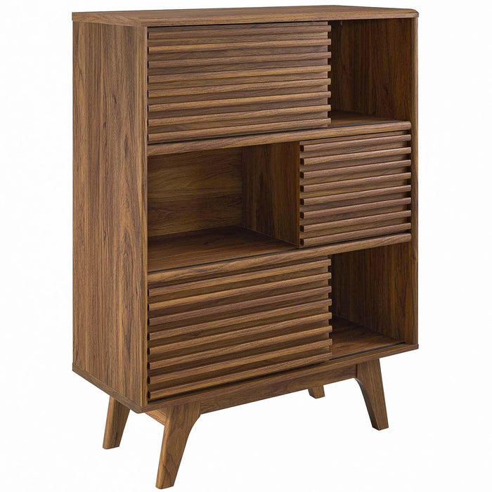 Render Three-Tier Display Storage Cabinet Stand image