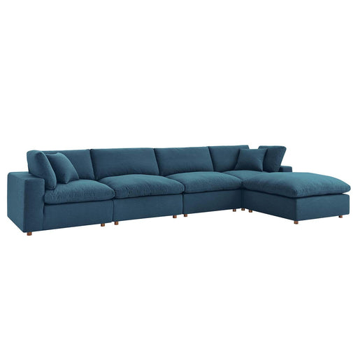 commix-down-filled-overstuffed-5-piece-sectional-sofa-set