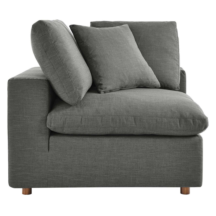 Commix Down Filled Overstuffed 3 Piece Sectional Sofa Set