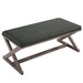 province-vintage-french-x-brace-upholstered-fabric-bench