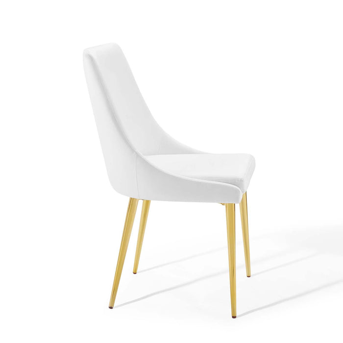 Viscount Modern Accent Performance Velvet Dining Chair