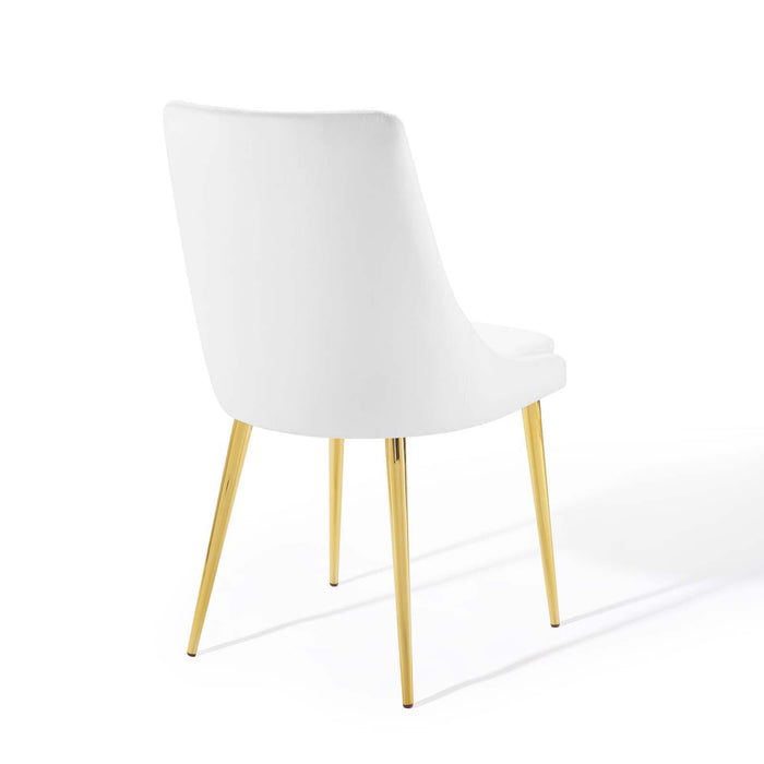 Viscount Modern Accent Performance Velvet Dining Chair