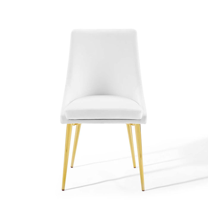 Viscount Modern Accent Performance Velvet Dining Chair