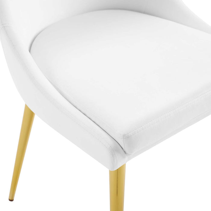 Viscount Modern Accent Performance Velvet Dining Chair