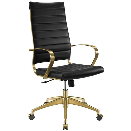 jive-gold-stainless-steel-highback-office-chair