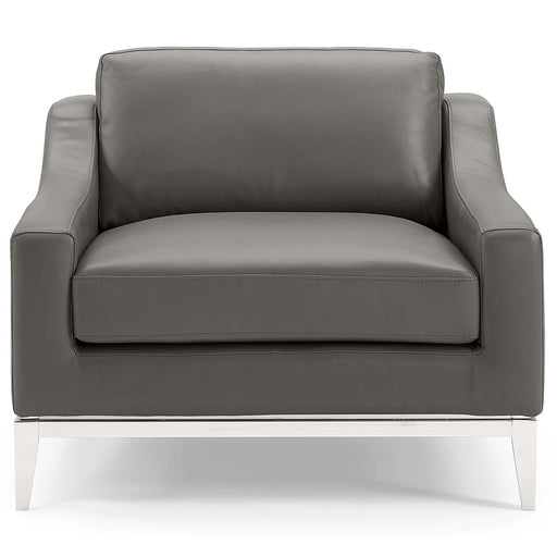 harness-stainless-steel-base-leather-armchair