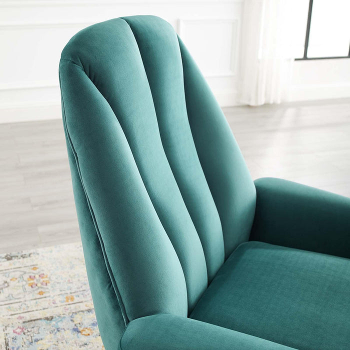 Summit Accent Performance Velvet Armchair