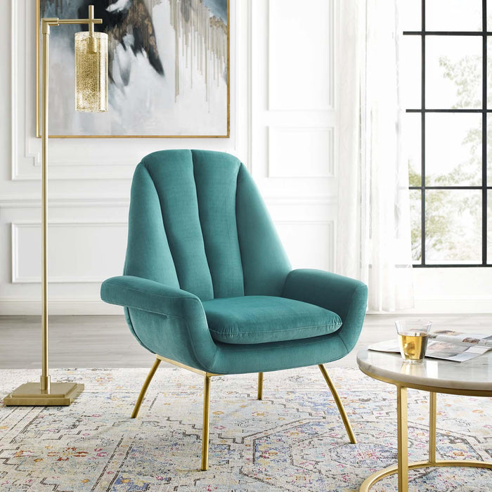 Summit Accent Performance Velvet Armchair