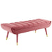 guess-channel-tufted-performance-velvet-accent-bench