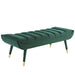 guess-channel-tufted-performance-velvet-accent-bench