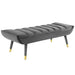 guess-channel-tufted-performance-velvet-accent-bench