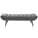 guess-channel-tufted-performance-velvet-accent-bench