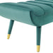 guess-channel-tufted-performance-velvet-accent-bench