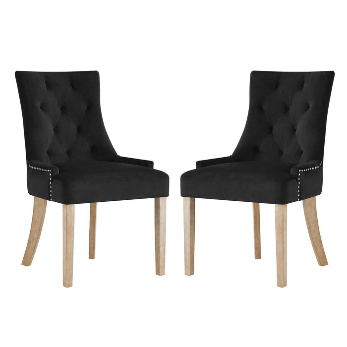 Pose Dining Chair Performance Velvet Set of 2 image