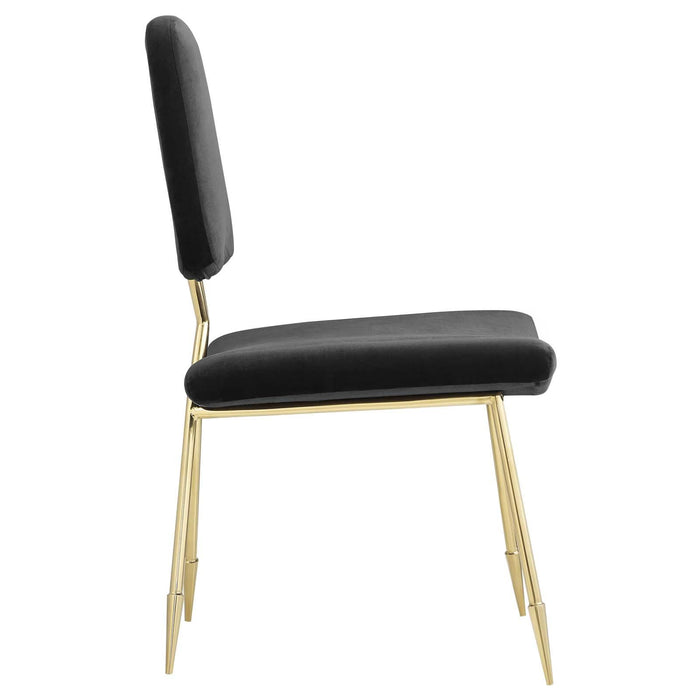 Ponder Performance Velvet Dining Side Chair