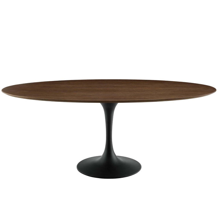 Lippa 78" Oval Wood Dining Table