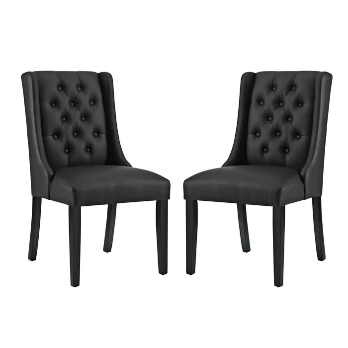 Baronet Dining Chair Vinyl Set of 2 image