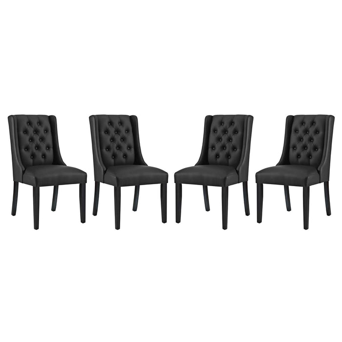 Baronet Dining Chair Vinyl Set of 4 image