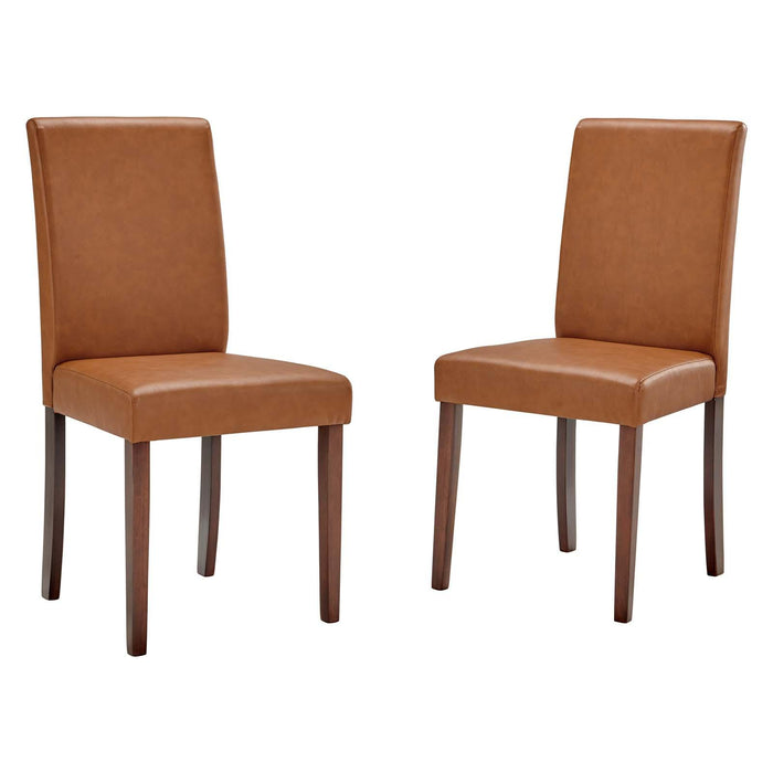 Prosper Faux Leather Dining Side Chair Set of 2