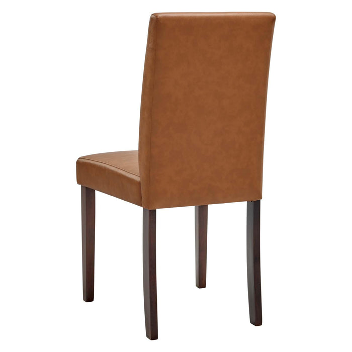 Prosper Faux Leather Dining Side Chair Set of 2