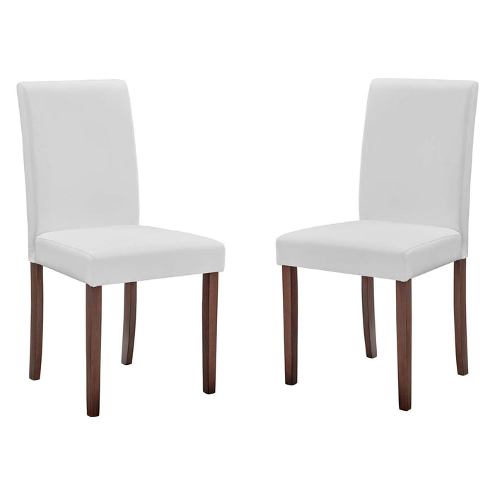 Prosper Faux Leather Dining Side Chair Set of 2