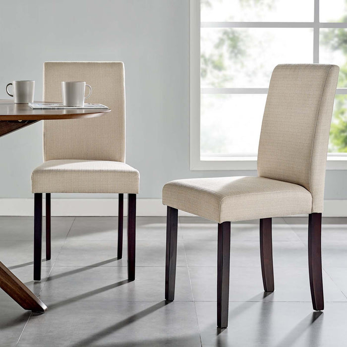 Prosper Upholstered Fabric Dining Side Chair Set of 2