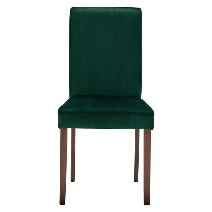 Prosper Upholstered Velvet Dining Side Chair Set of 2