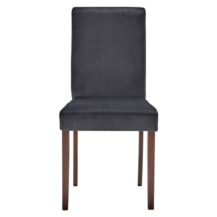 Prosper Upholstered Velvet Dining Side Chair Set of 2