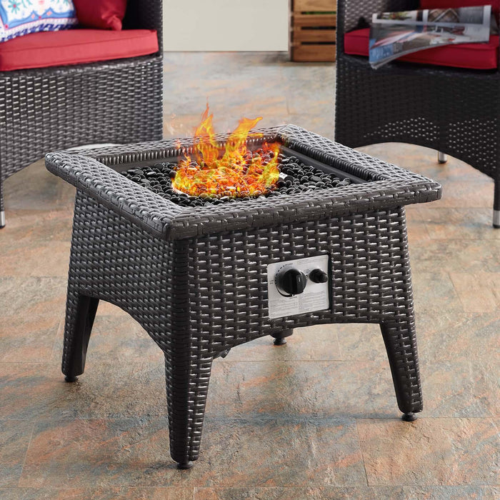 Convene 3 Piece Set Outdoor Patio with Fire Pit